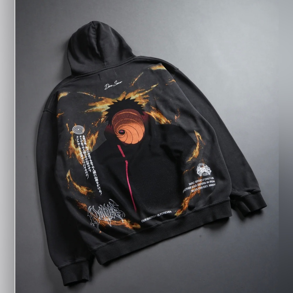 BEHIND THE MASK "PIERCE” IN WOLF GRAY LARGE - Picture 2 of 3
